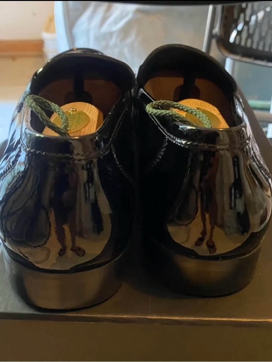 Saks Fifth Avenue Black Patent Leather Bit Loafers main image 5